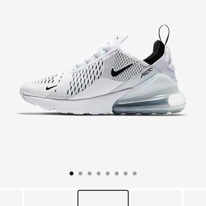 Nike Air Max 270 White Shoes BRAND NEW WITHOUT BOX (shoes didn’t come with tags)